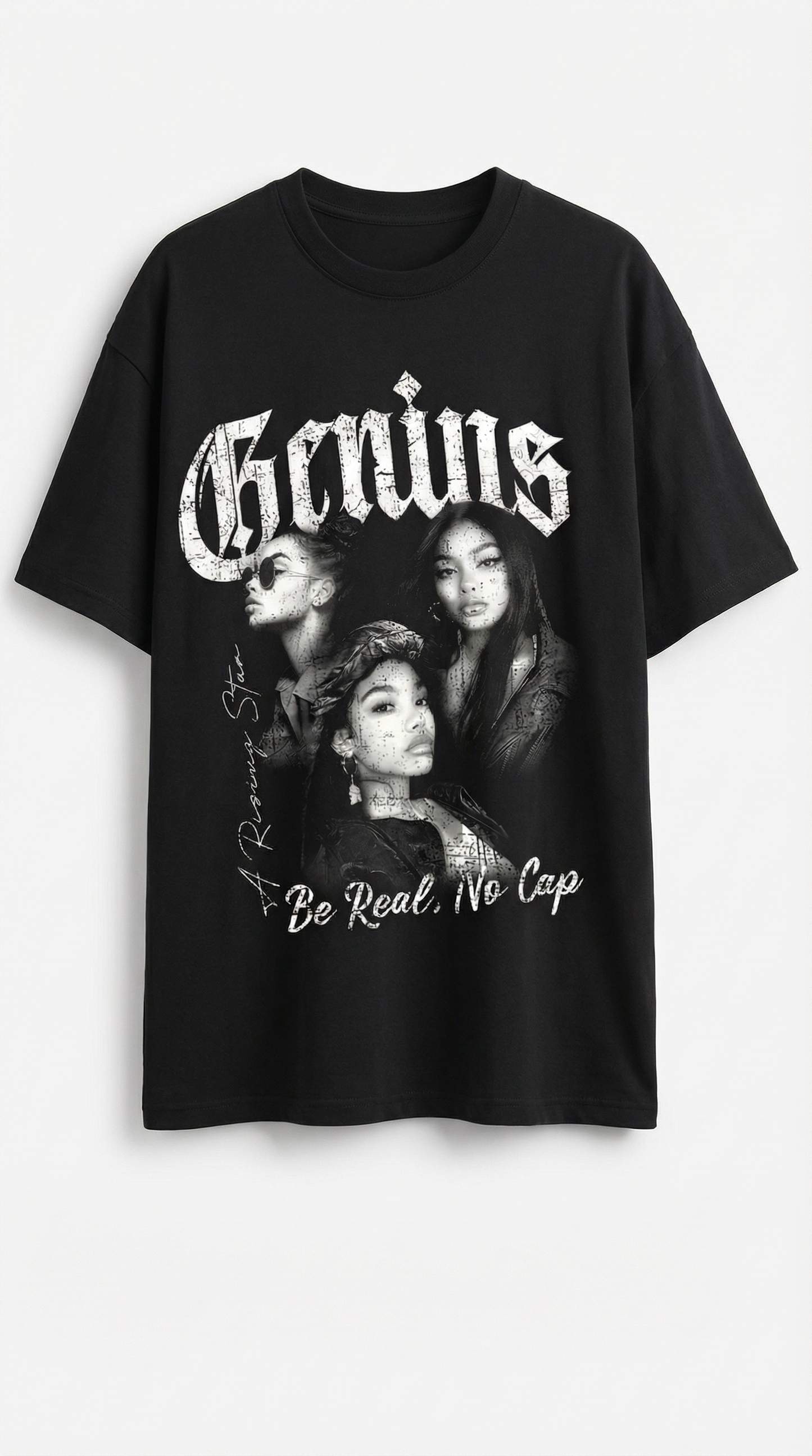 Camiseta Oversize Jessamine con Gráfico