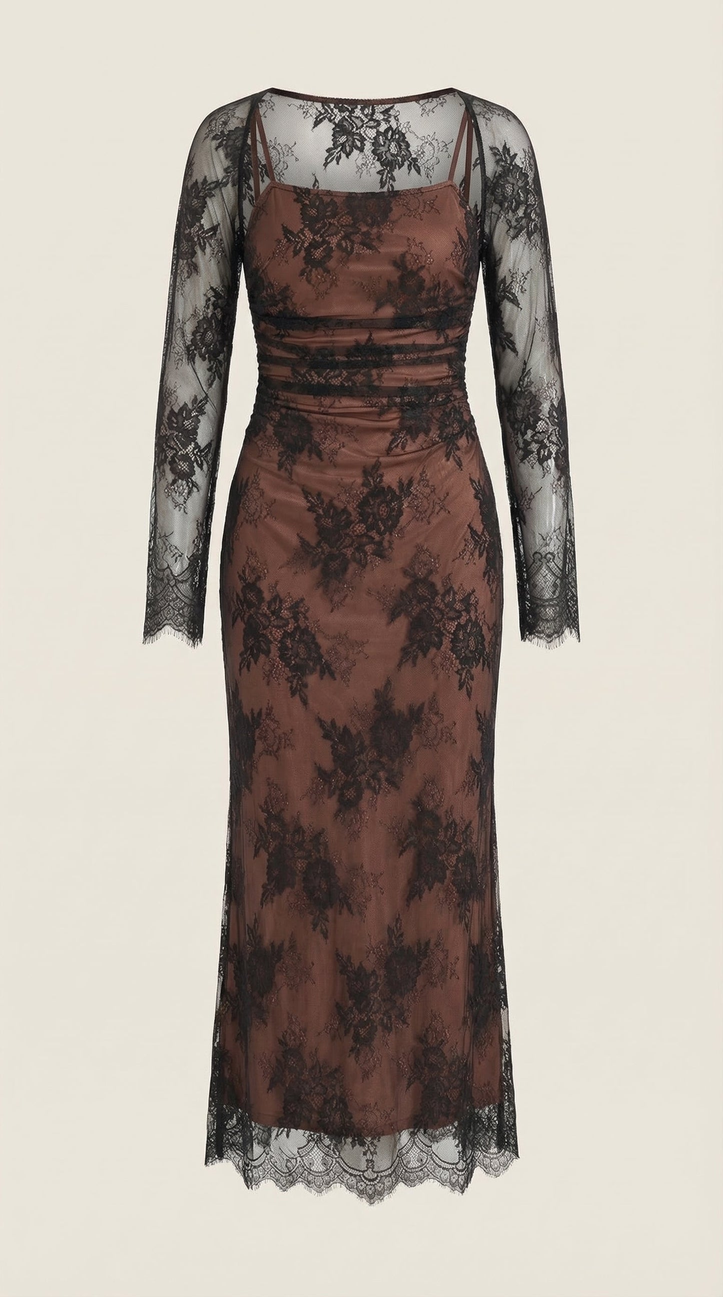 Vestido Maxi Nerissa de Encaje