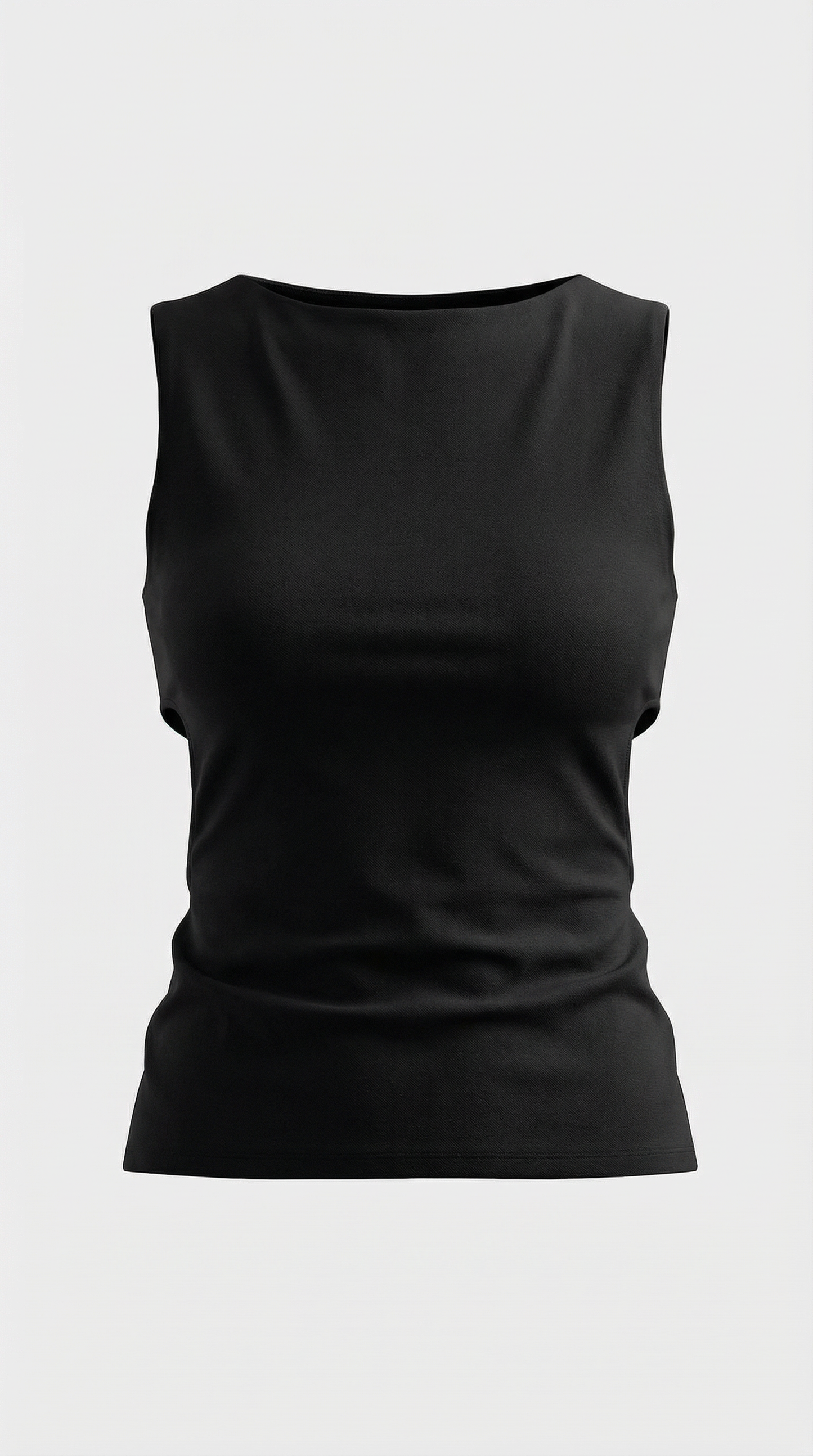Top Opal Sin Mangas con Aberturas