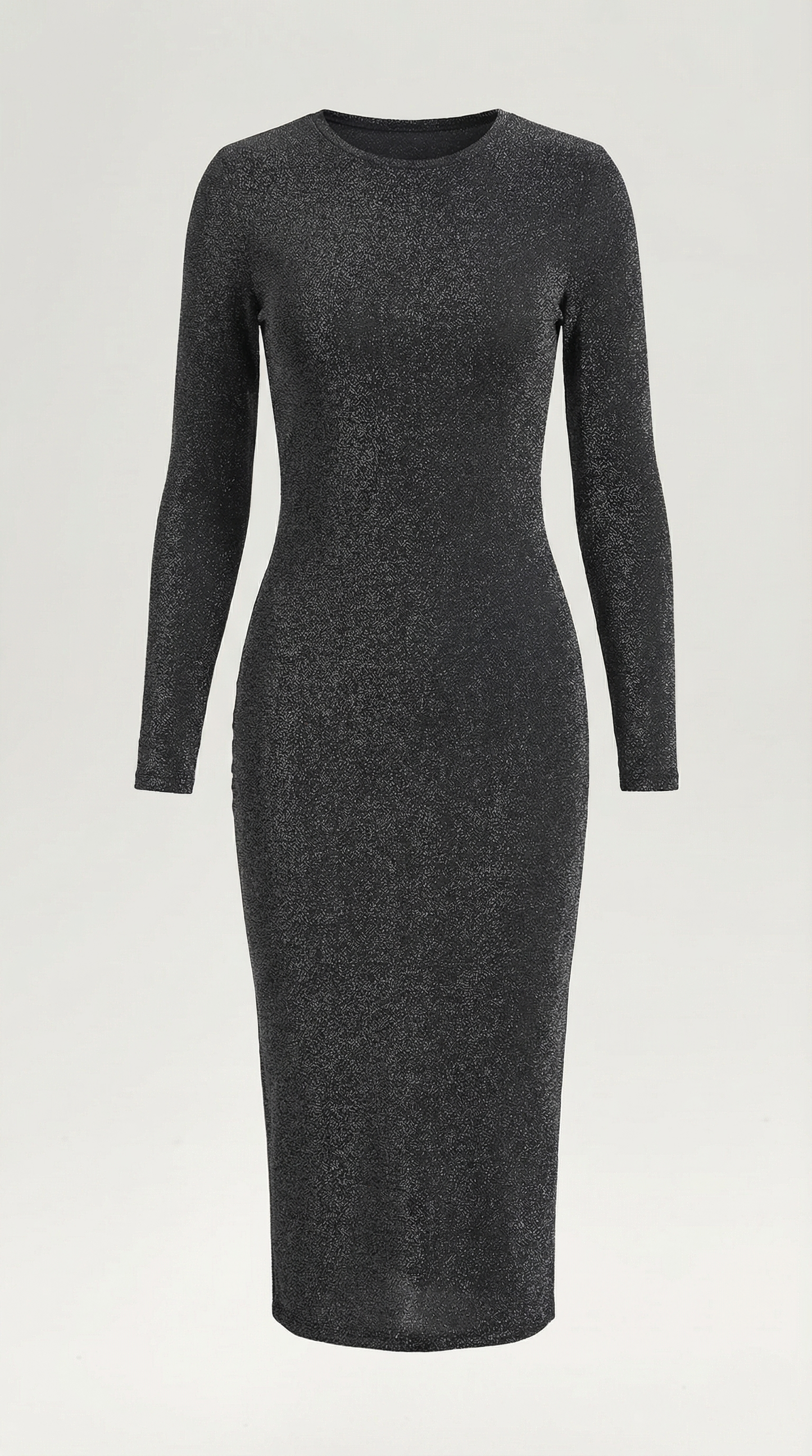 Vestido Midi Seraphine con Efecto Brillante