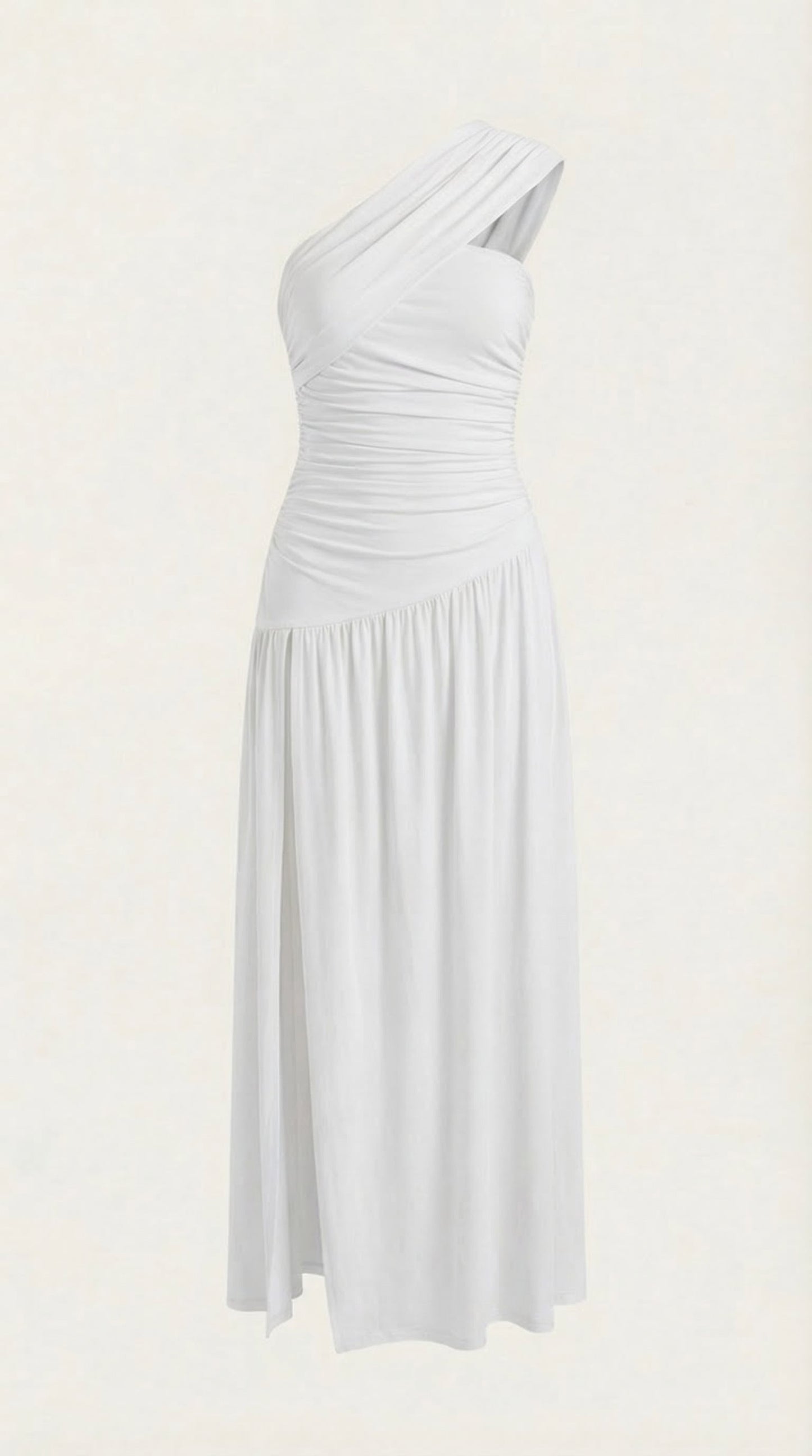 Vestido Maxi Enid con Tirante de Un Hombro