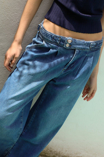 JEANS HEBILLA DENIM AZUL