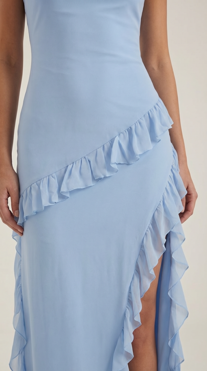 Vestido Maxi Susan con Volantes