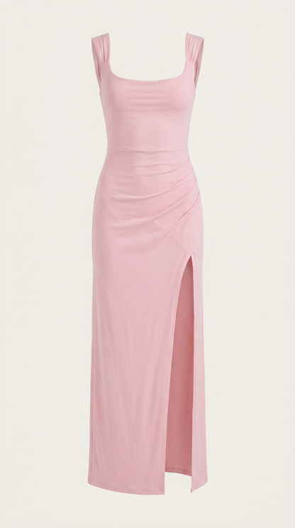 Vestido Maxi Rhoda Fruncido