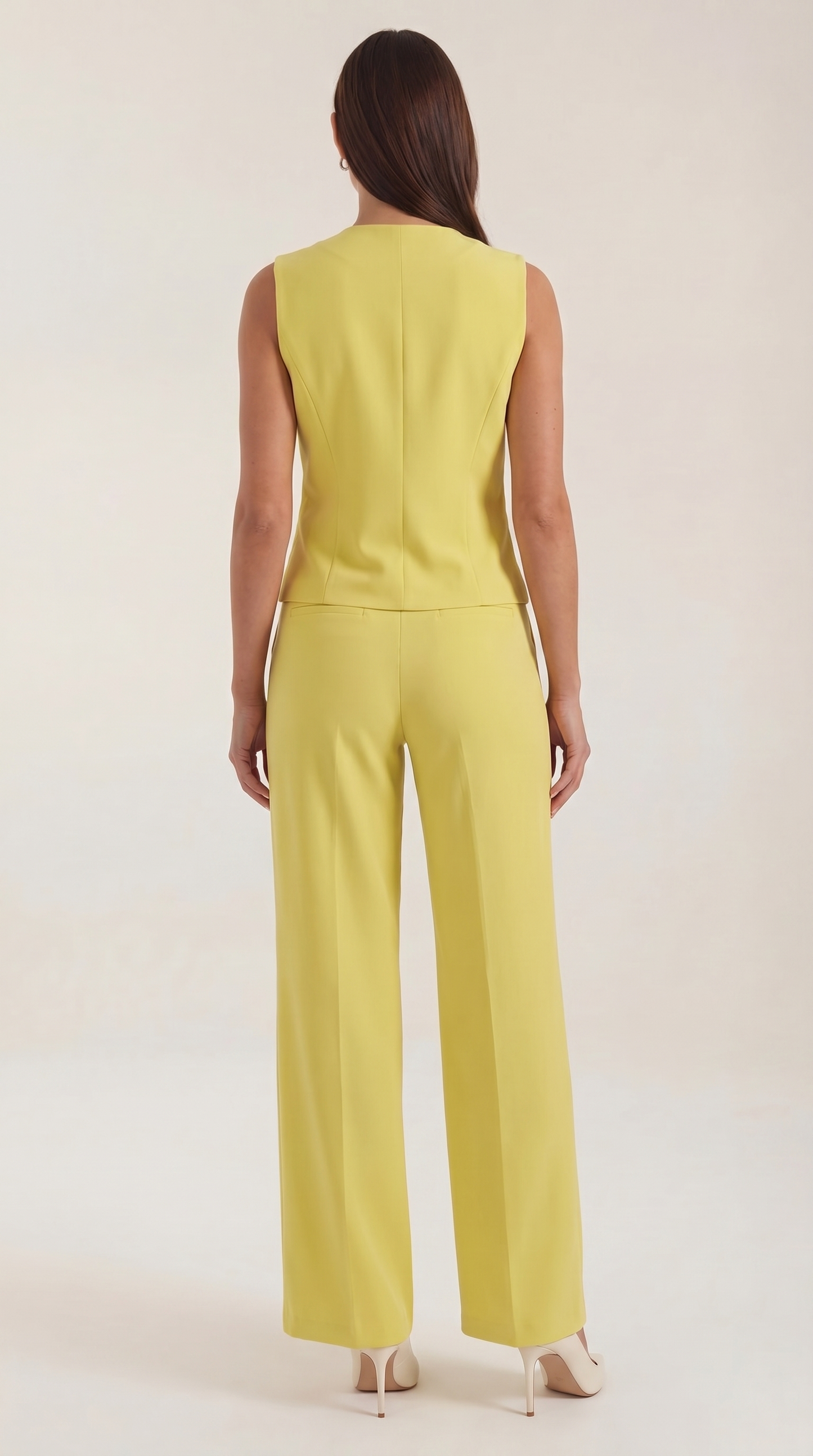 Conjunto Anita de Chaleco Entallado y Pantalón