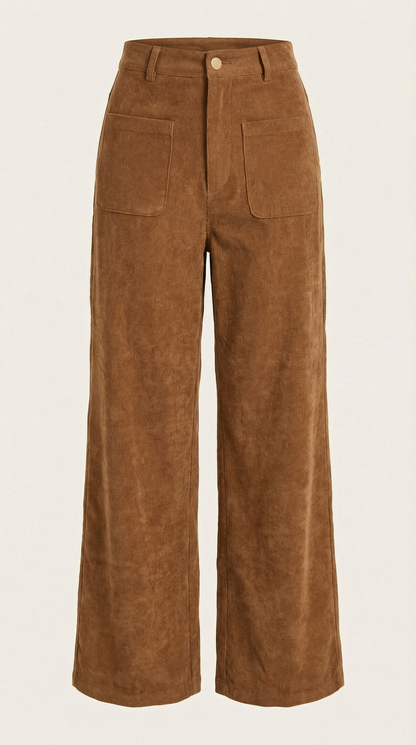 Pantalón Allison Ancho de Pana
