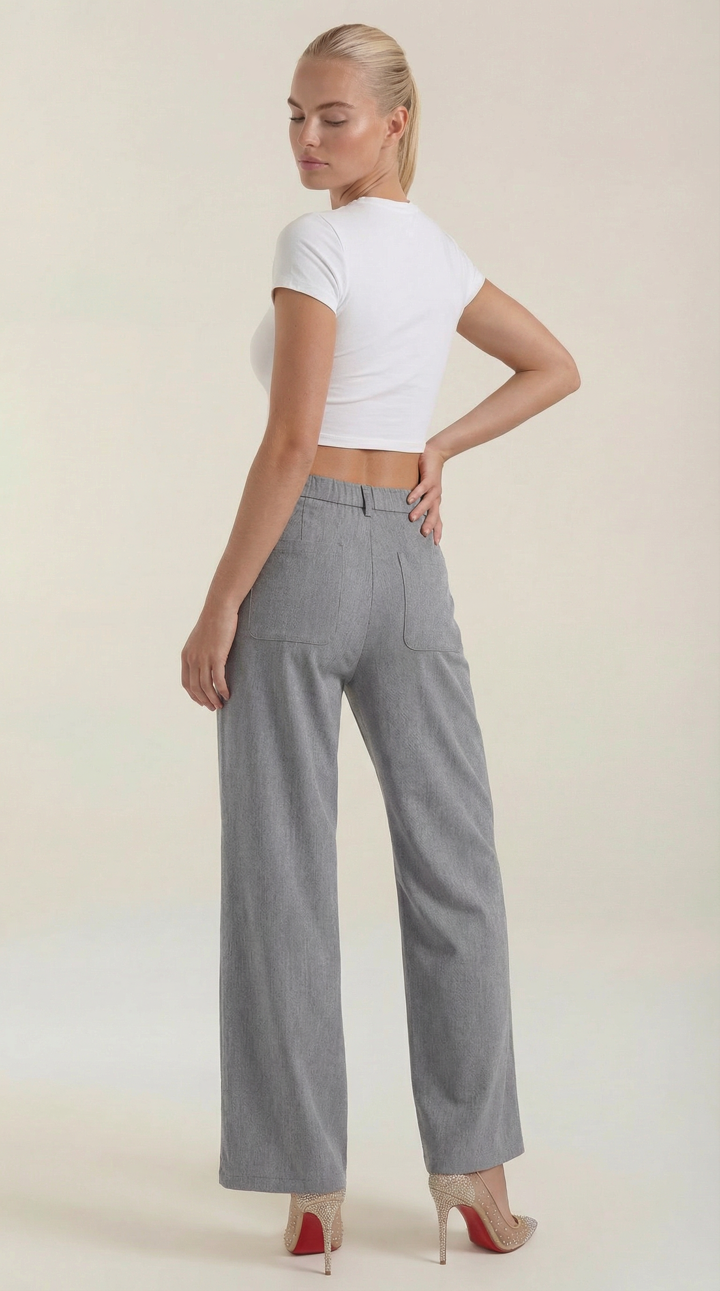 Pantalón Allison Ancho de Pana