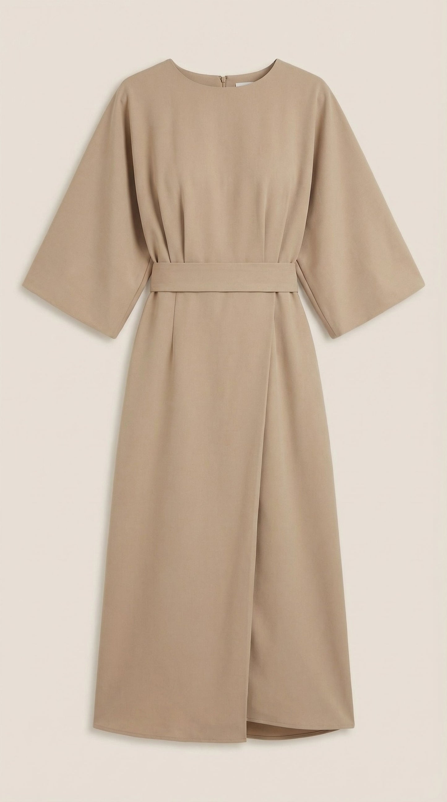 Vestido Midi Ana con Mangas Globo
