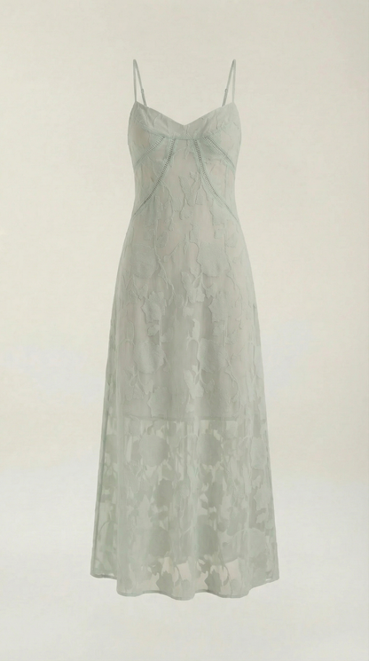 Vestido Maxi Arabelle de Jacquard