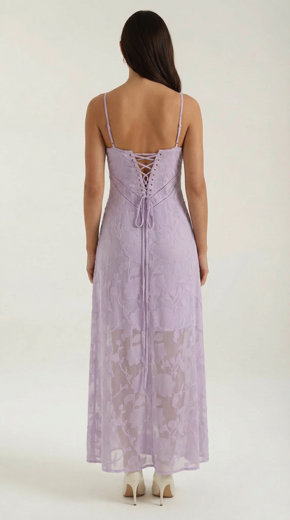 Vestido Maxi Arabelle de Jacquard