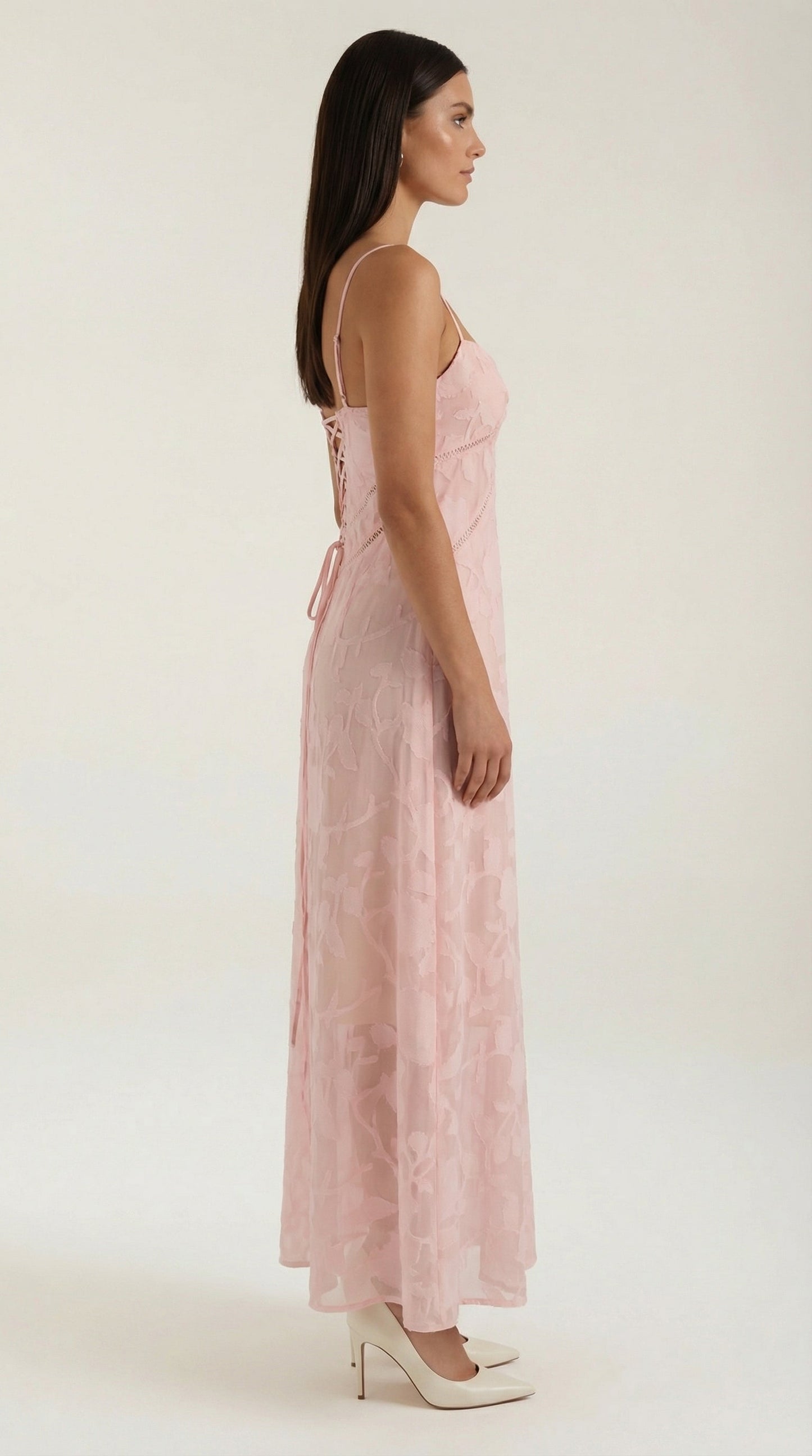 Vestido Maxi Arabelle de Jacquard
