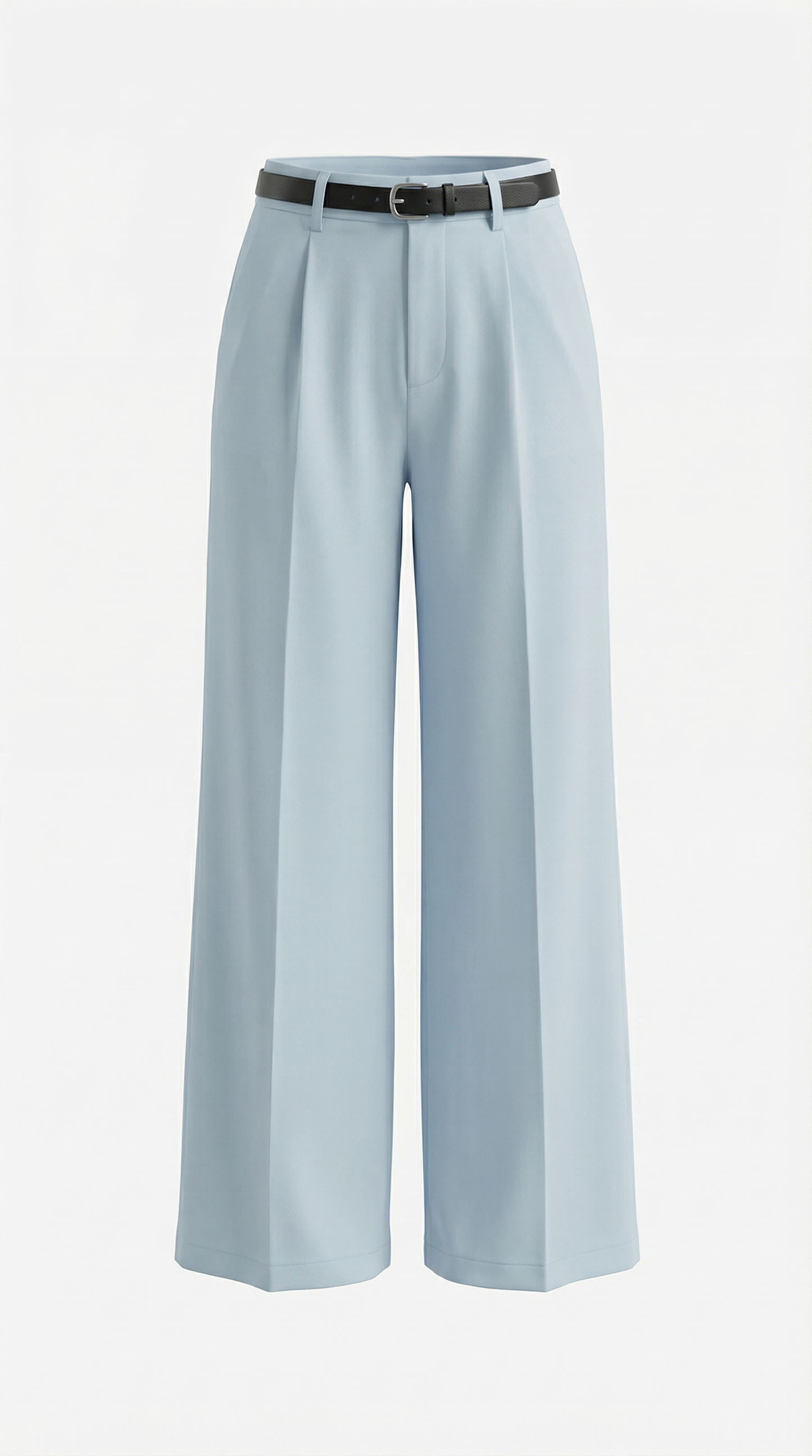Pantalón Bertha de Pierna Ancha y Tiro Alto