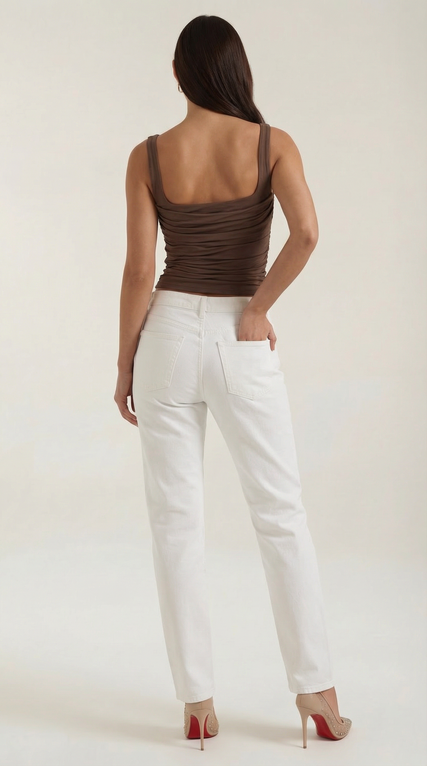 Top Blair de Tirantes con Escote Cuadrado