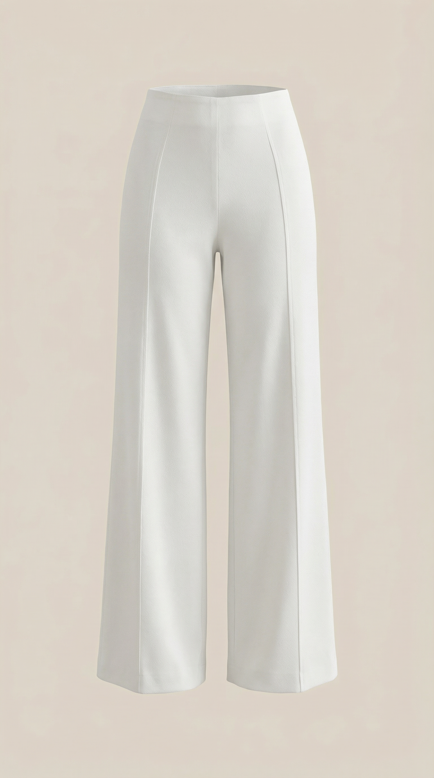Pantalón Brooke de Pierna Ancha y Tiro Muy Alto