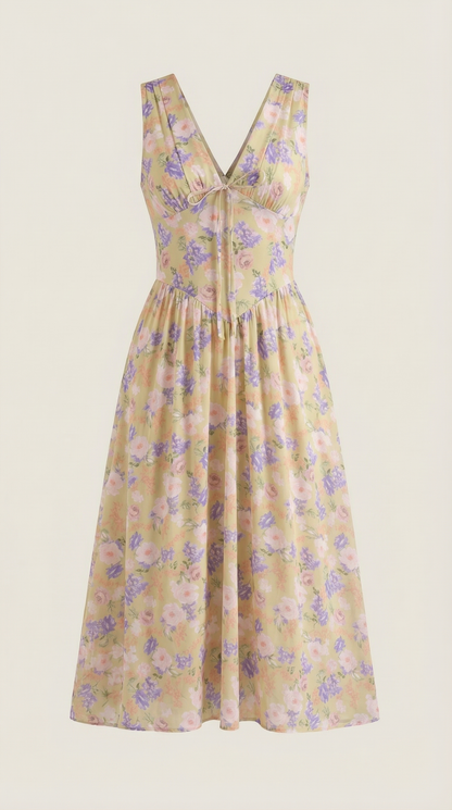 Vestido Midi Cassiopeia de Verano