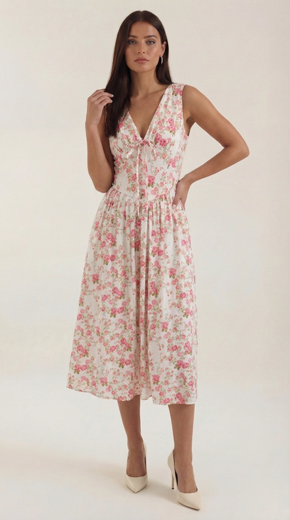 Vestido Midi Cassiopeia de Verano