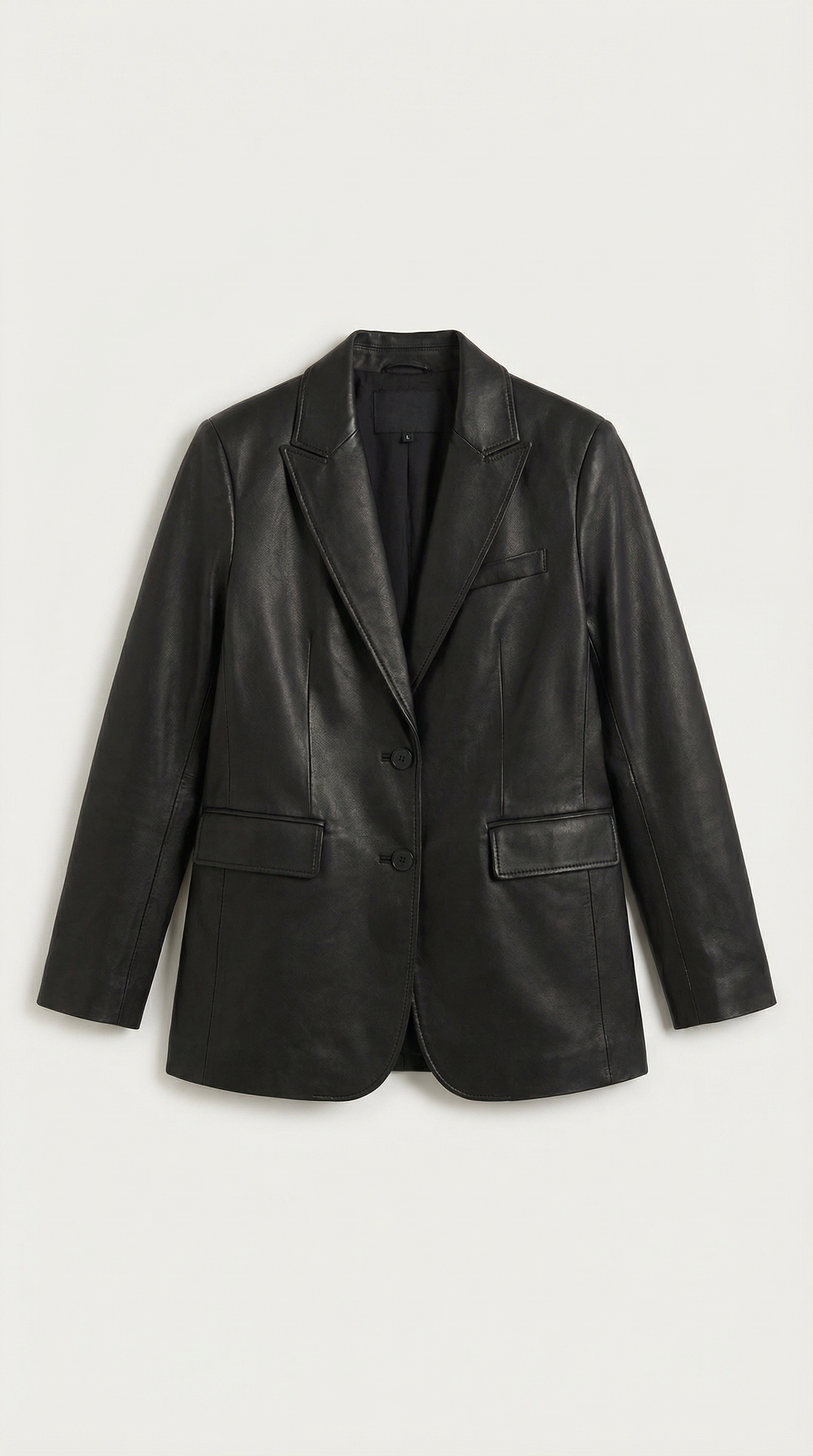 Blazer Oversize Catherine de Efecto Piel