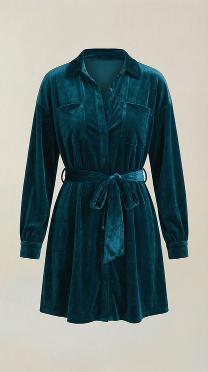 Vestido Camisero Mini Cecilia