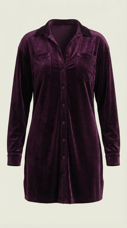 Vestido Camisero Mini Cecilia
