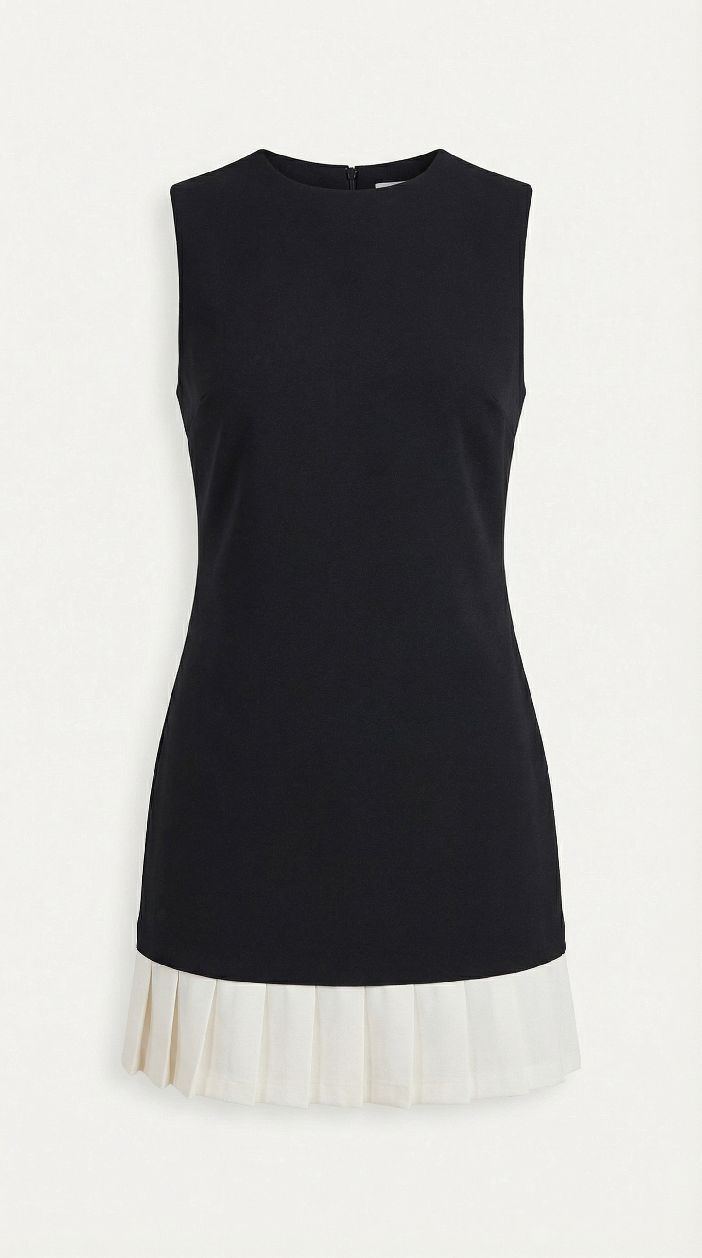 Vestido Mini Celine Sin Mangas de Corte A