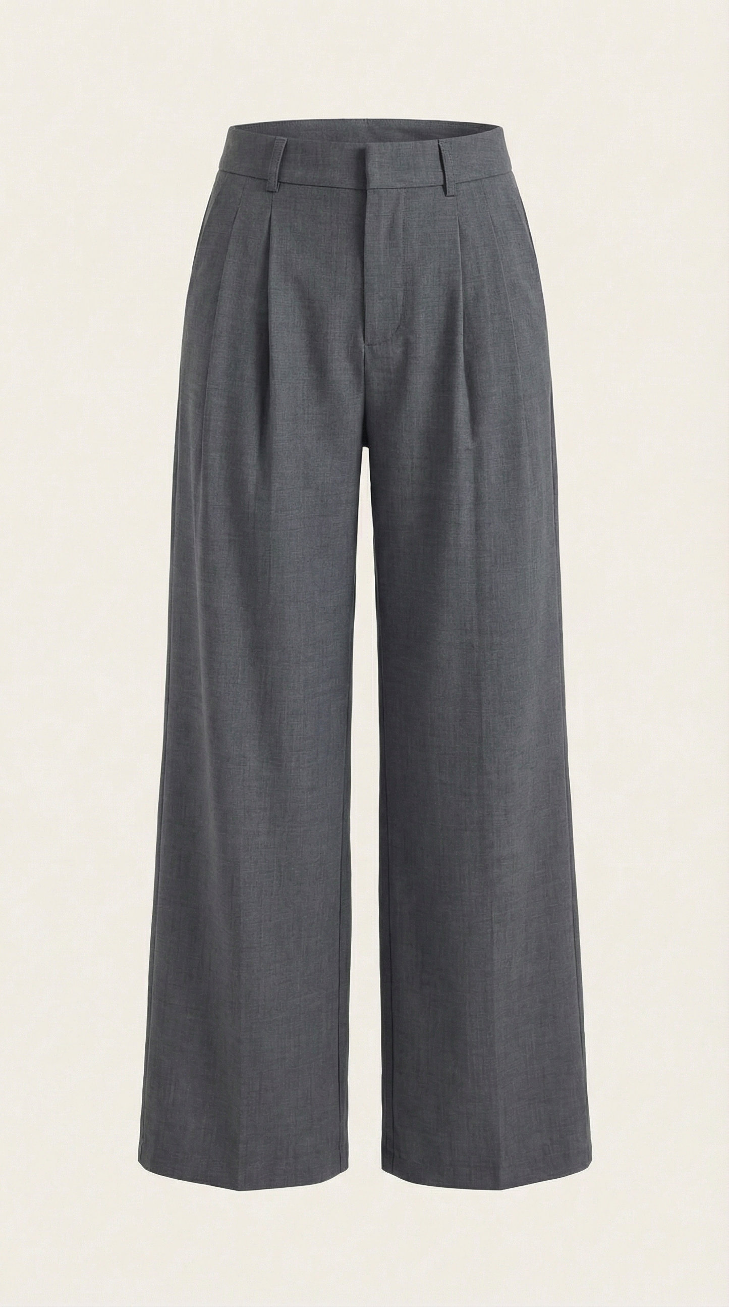 Pantalón Ancho Courtney de Mezcla de Lino