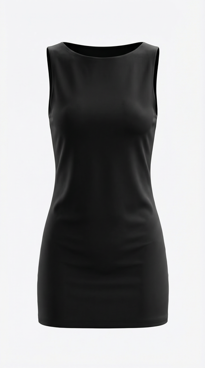 Vestido Mini Donna de Corte Ajustado