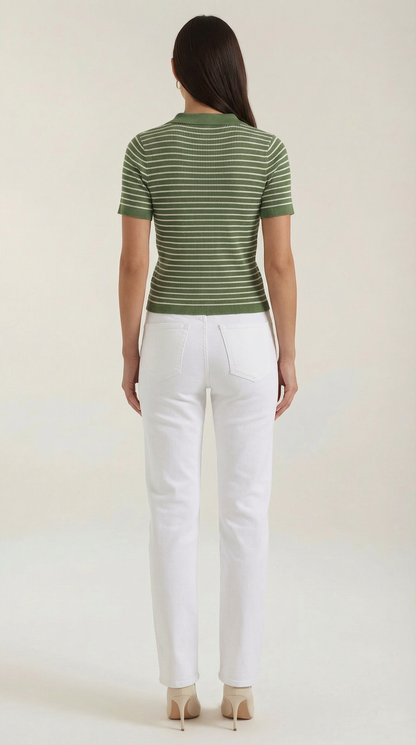 Top Polo Edith de Rayas