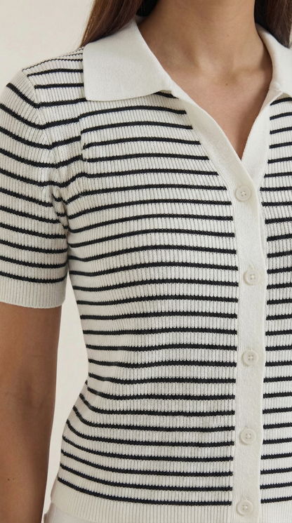 Top Polo Edith de Rayas