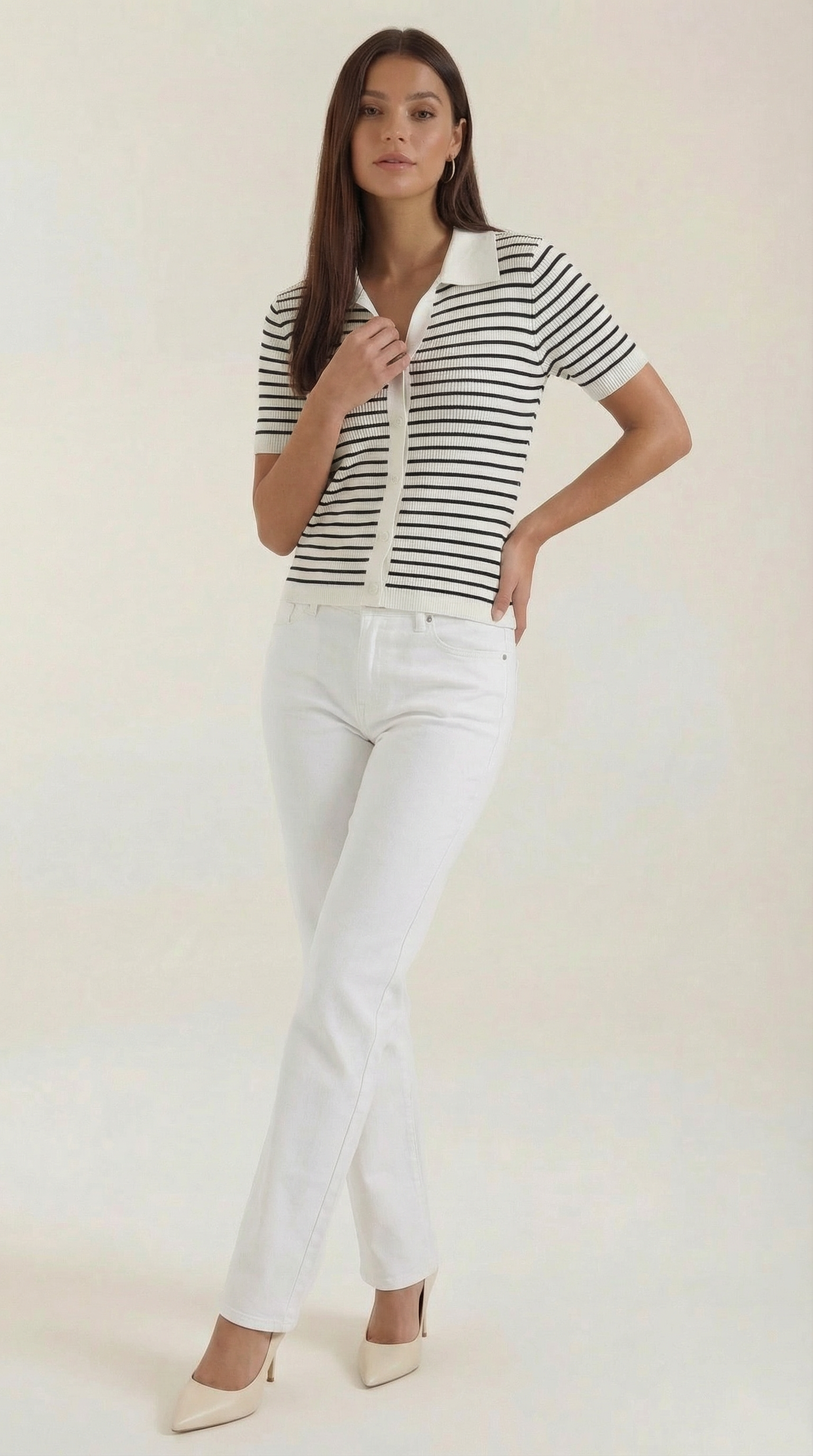 Top Polo Edith de Rayas