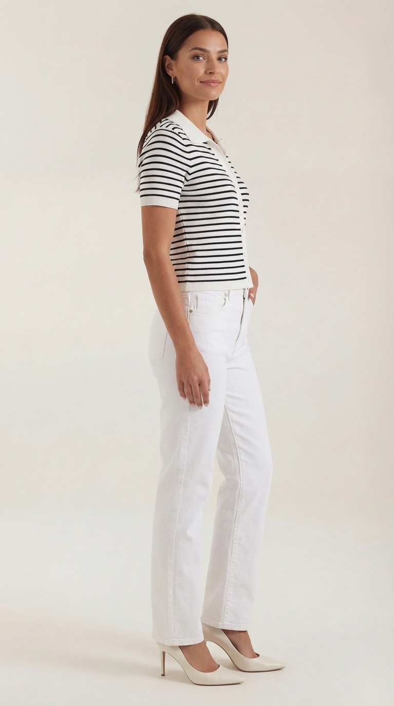 Top Polo Edith de Rayas