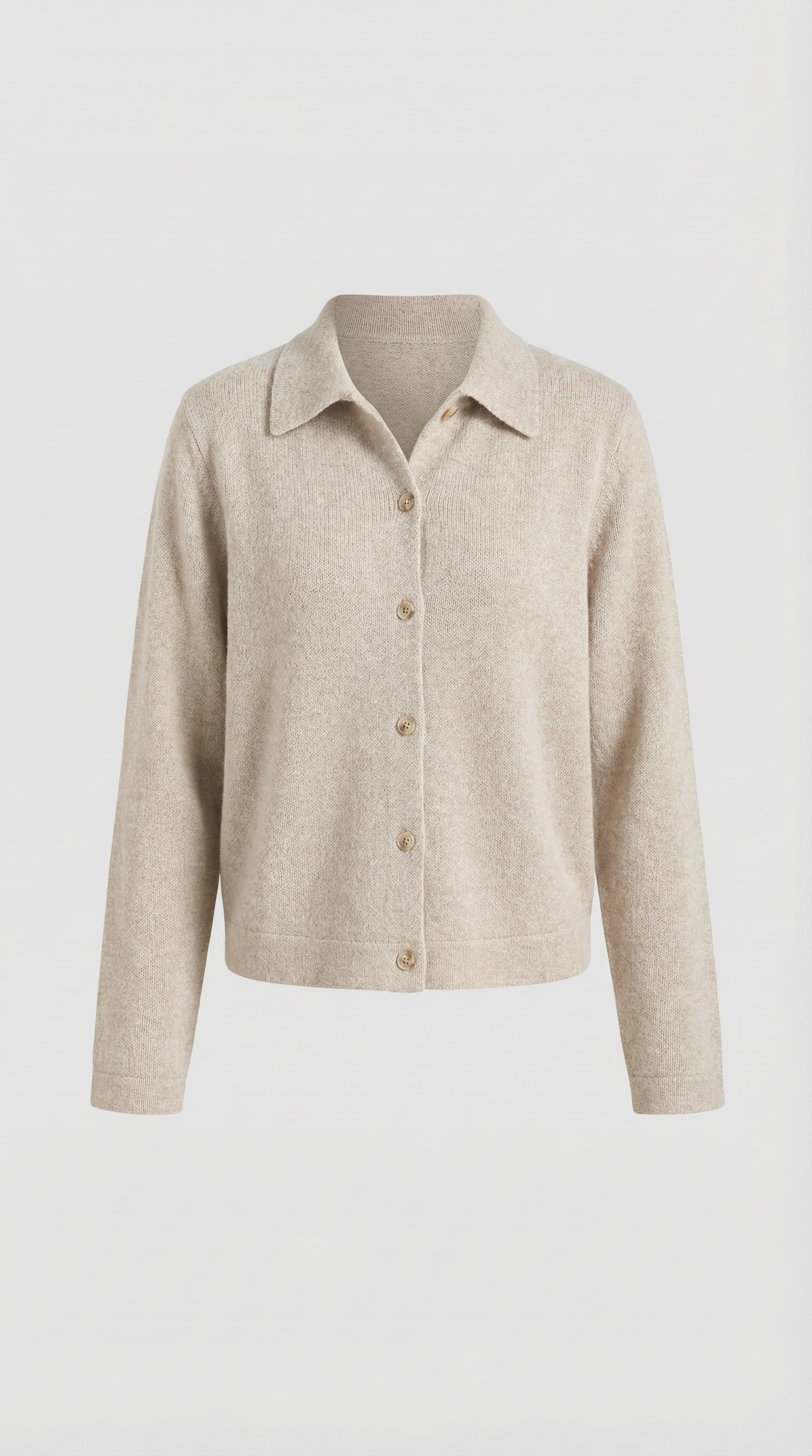 Top Gladys de Punto con Cuello Polo