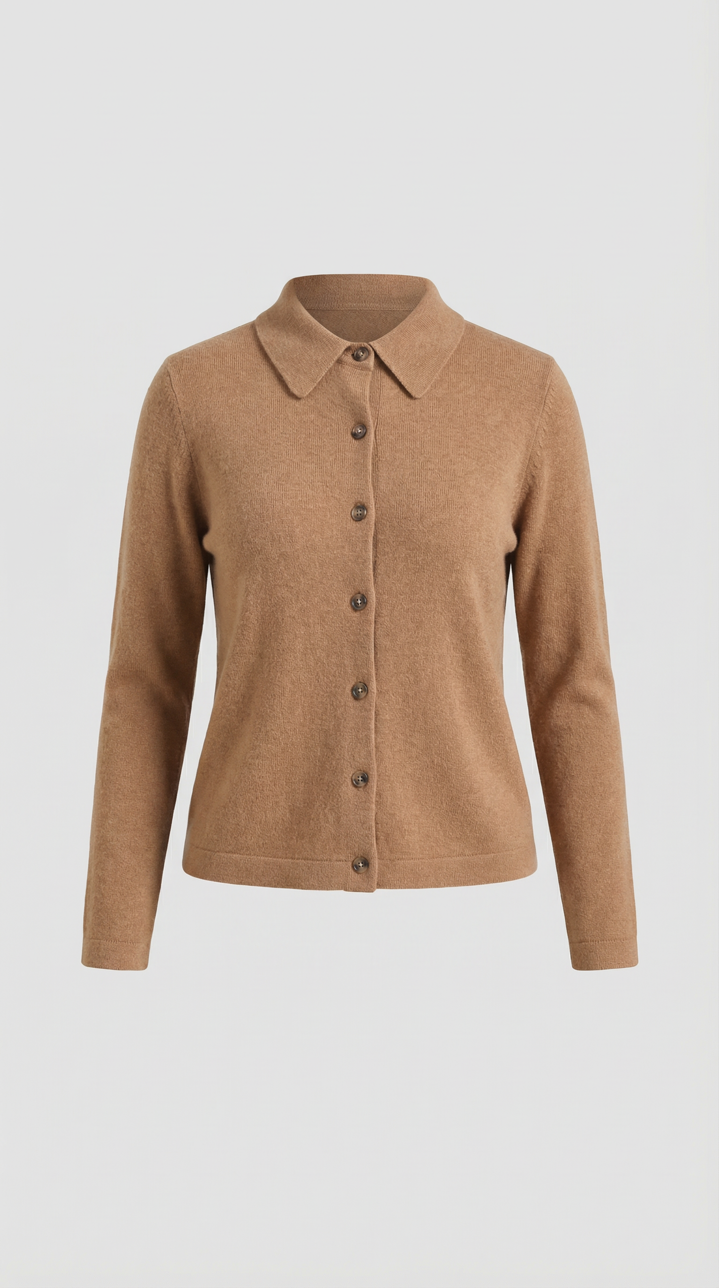 Top Gladys de Punto con Cuello Polo