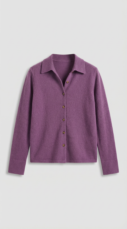 Top Gladys de Punto con Cuello Polo