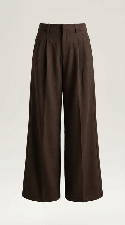 Pantalón Ancho Hazel de Tiro Alto