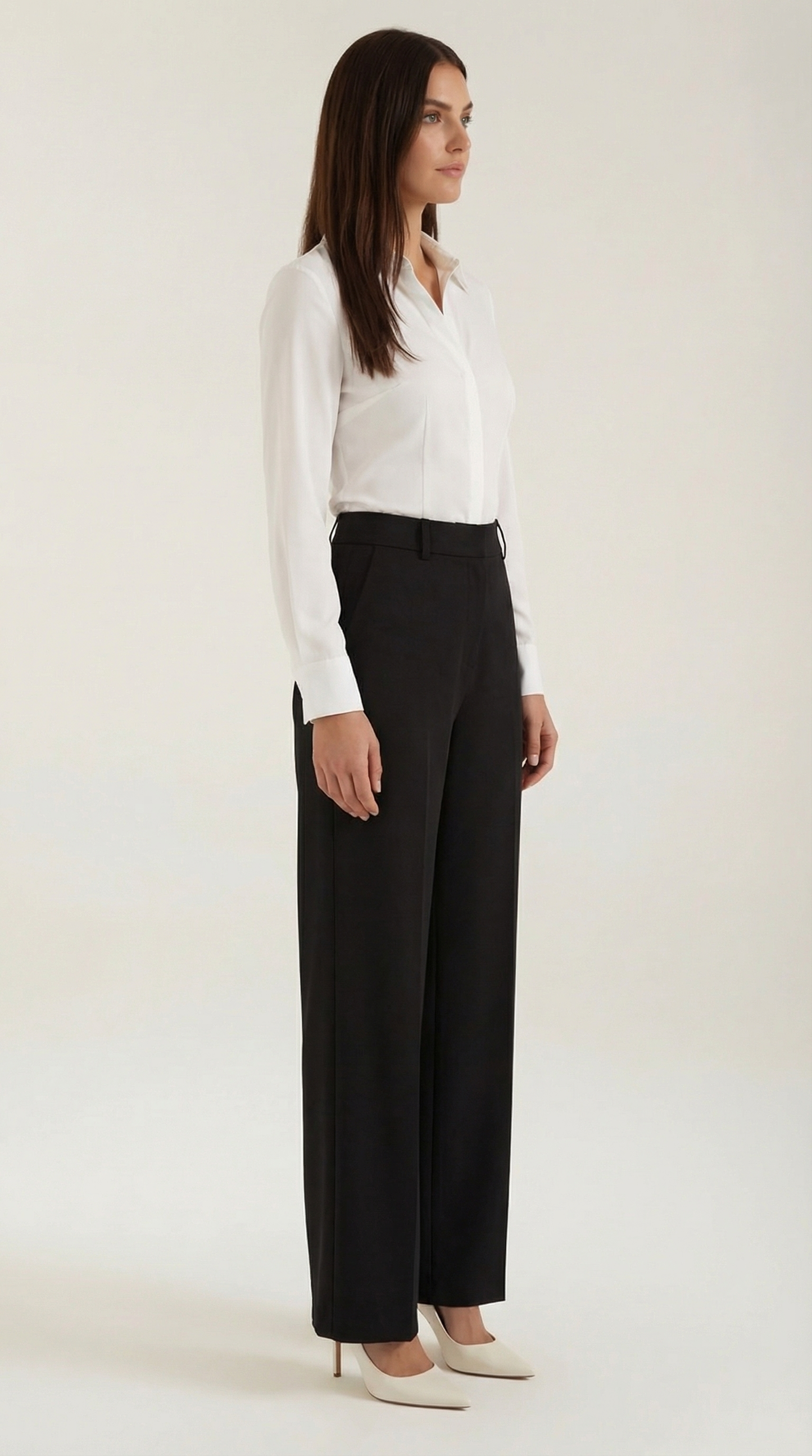 Pantalón Ancho Hazel de Tiro Alto