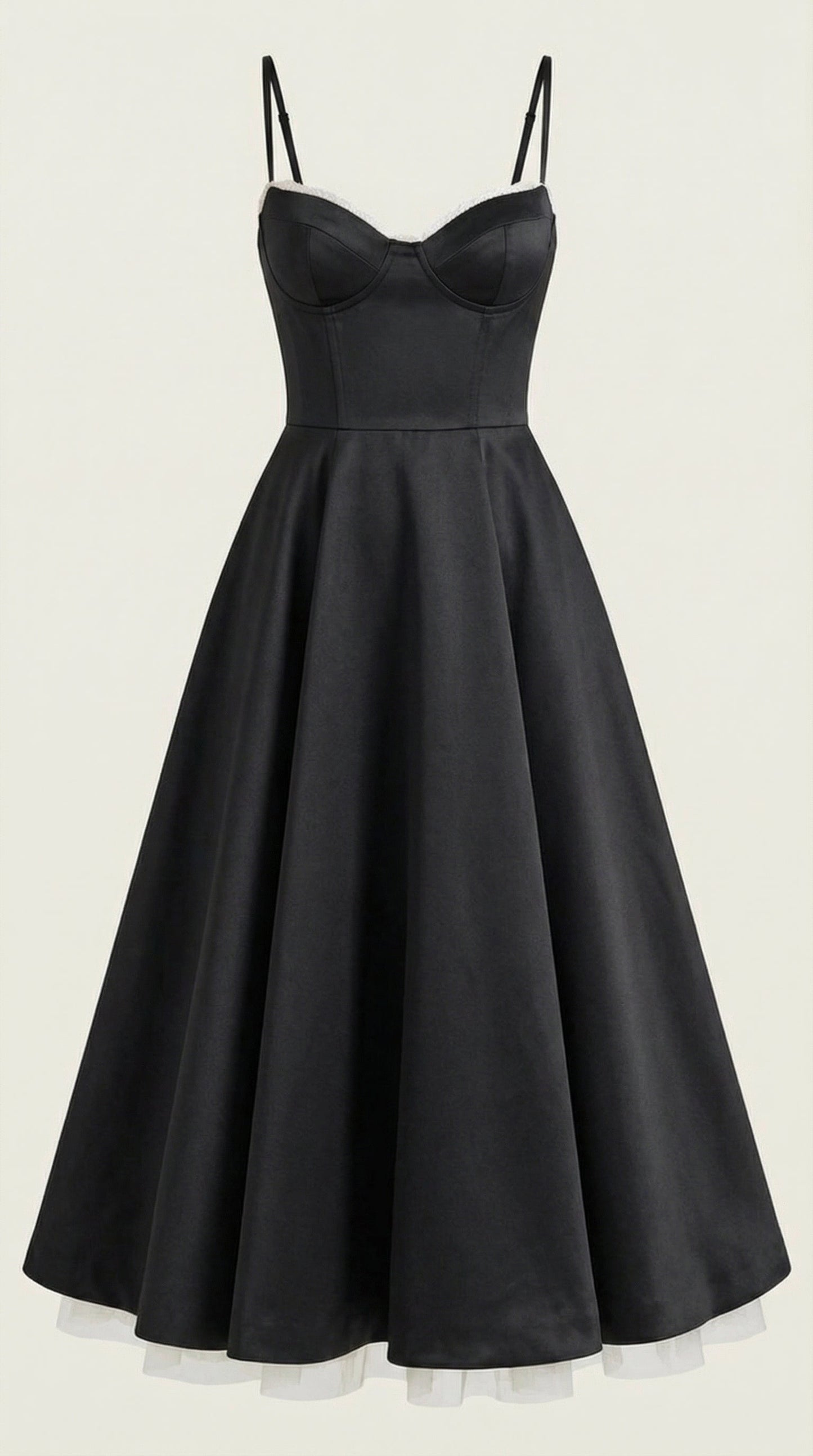 Vestido Midi Isolde de Tul