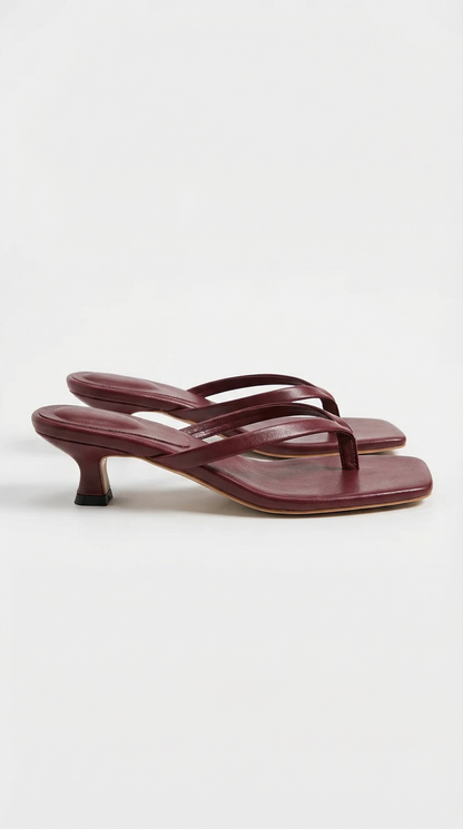 Sandalias Jessica de Tacón Bajo