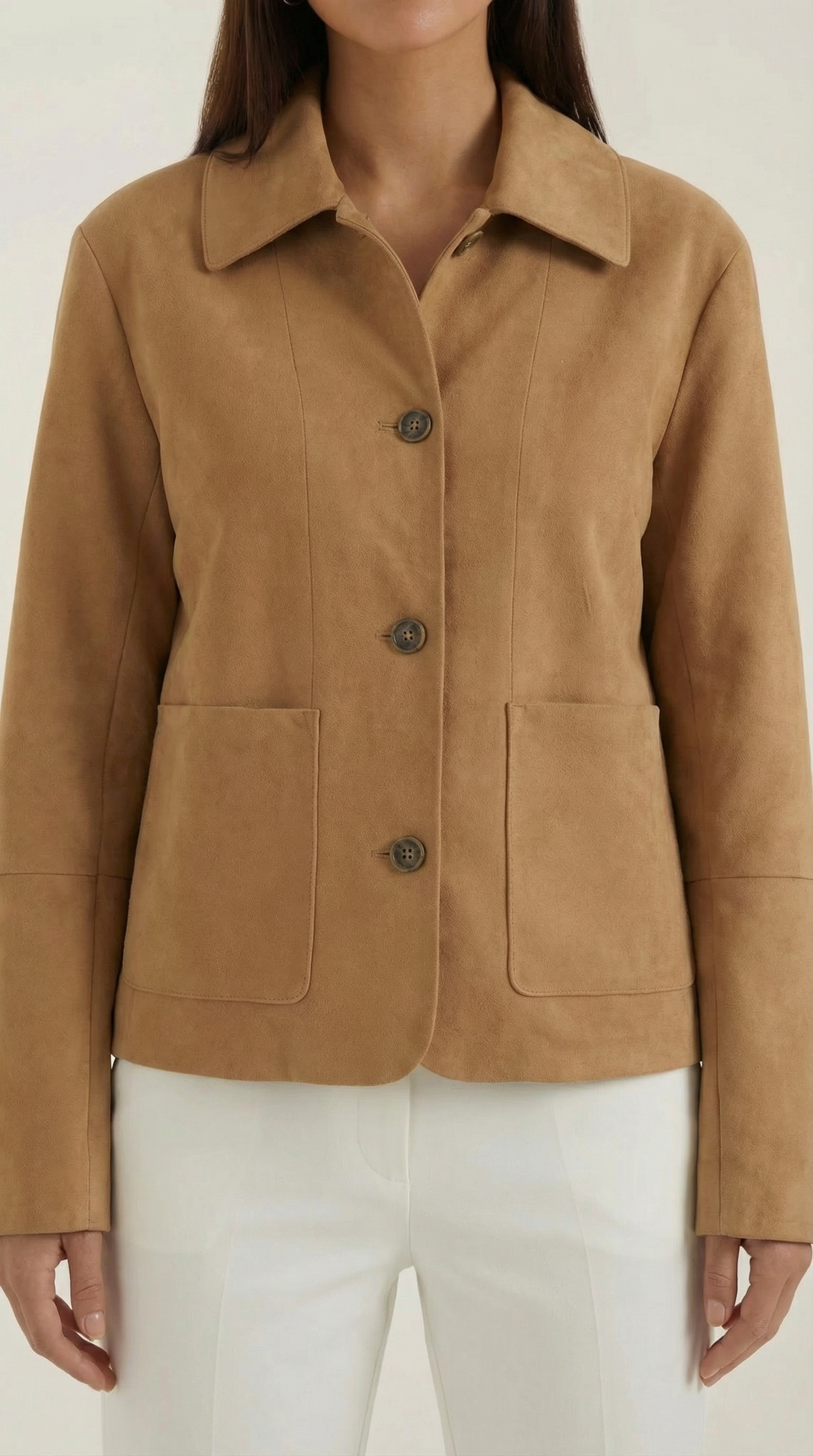 Chaqueta Julie con Cuello Camisero