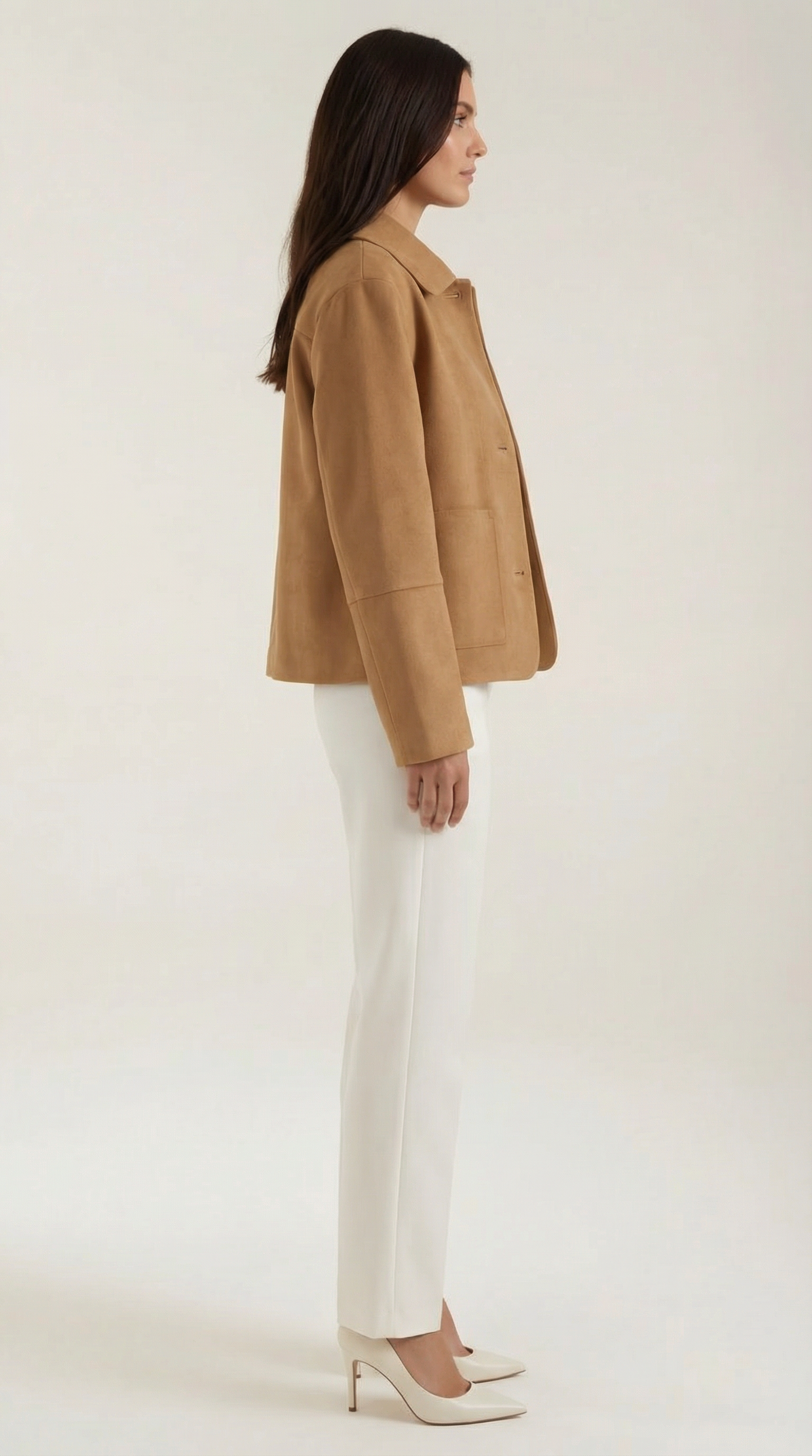 Chaqueta Julie con Cuello Camisero