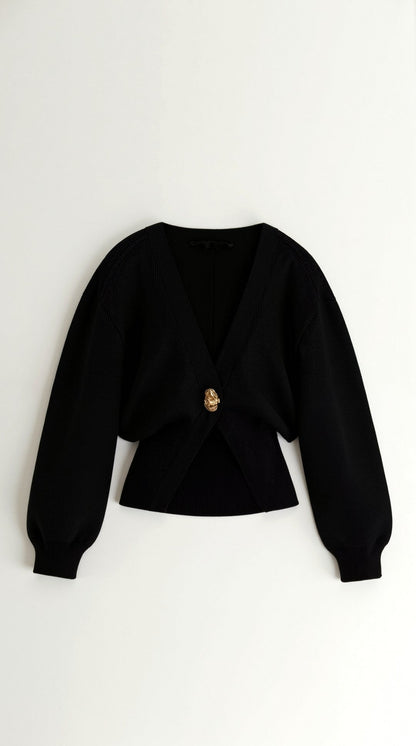 Jersey Kathleen de Punto con Escote en V