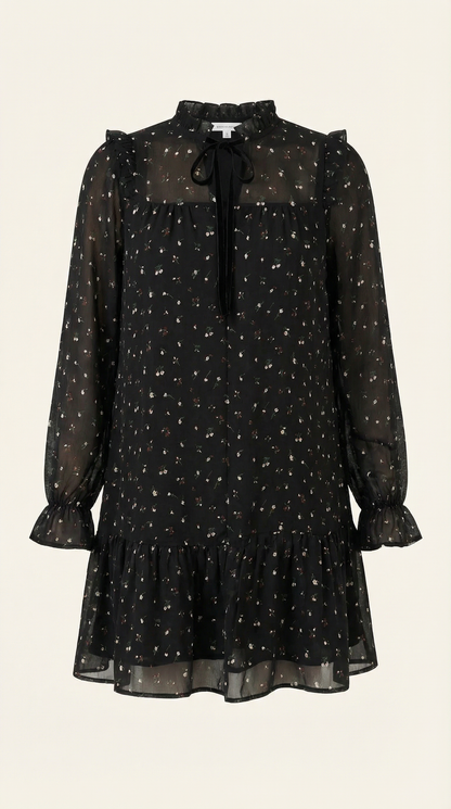 Vestido Mini Katie con Volantes