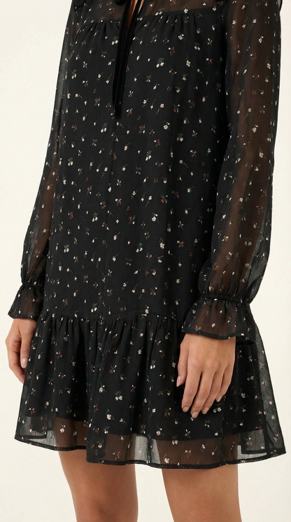 Vestido Mini Katie con Volantes
