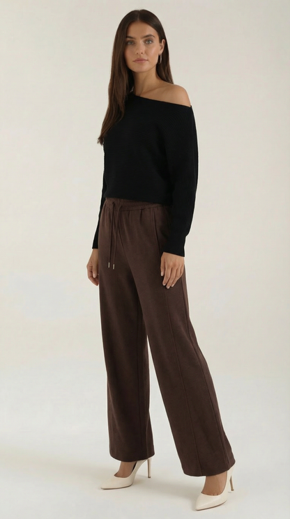 Pantalón Ancho Kendra con Cordón