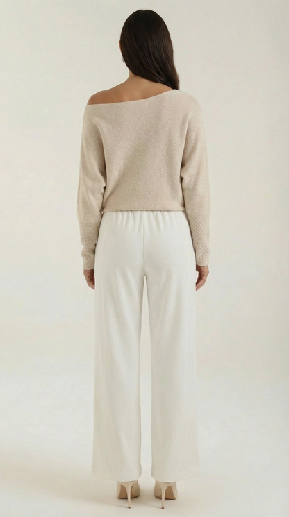 Pantalón Ancho Kendra con Cordón