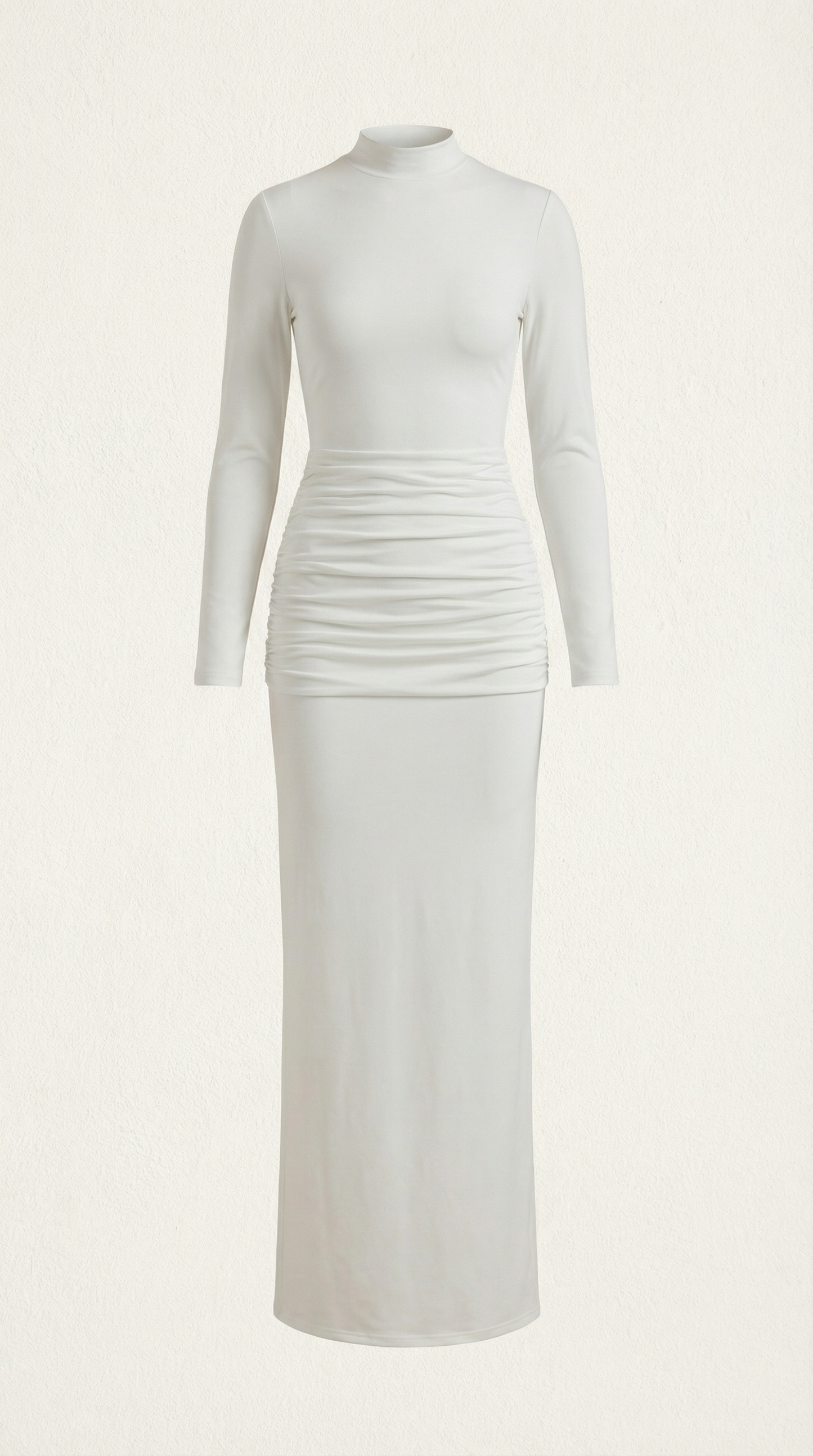 Vestido Maxi Krista con Cuello Alto