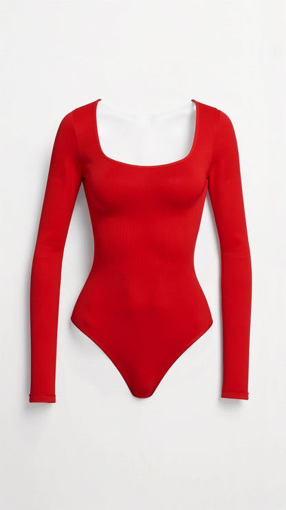 Body Tanga de Manga Larga