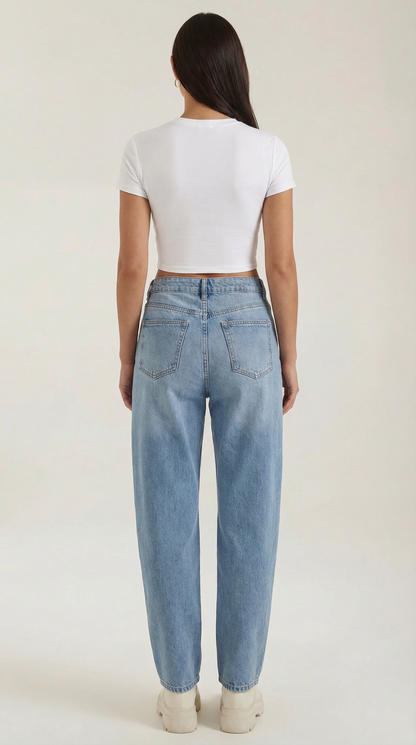 Crop Top Luna con Detalle de Nudo
