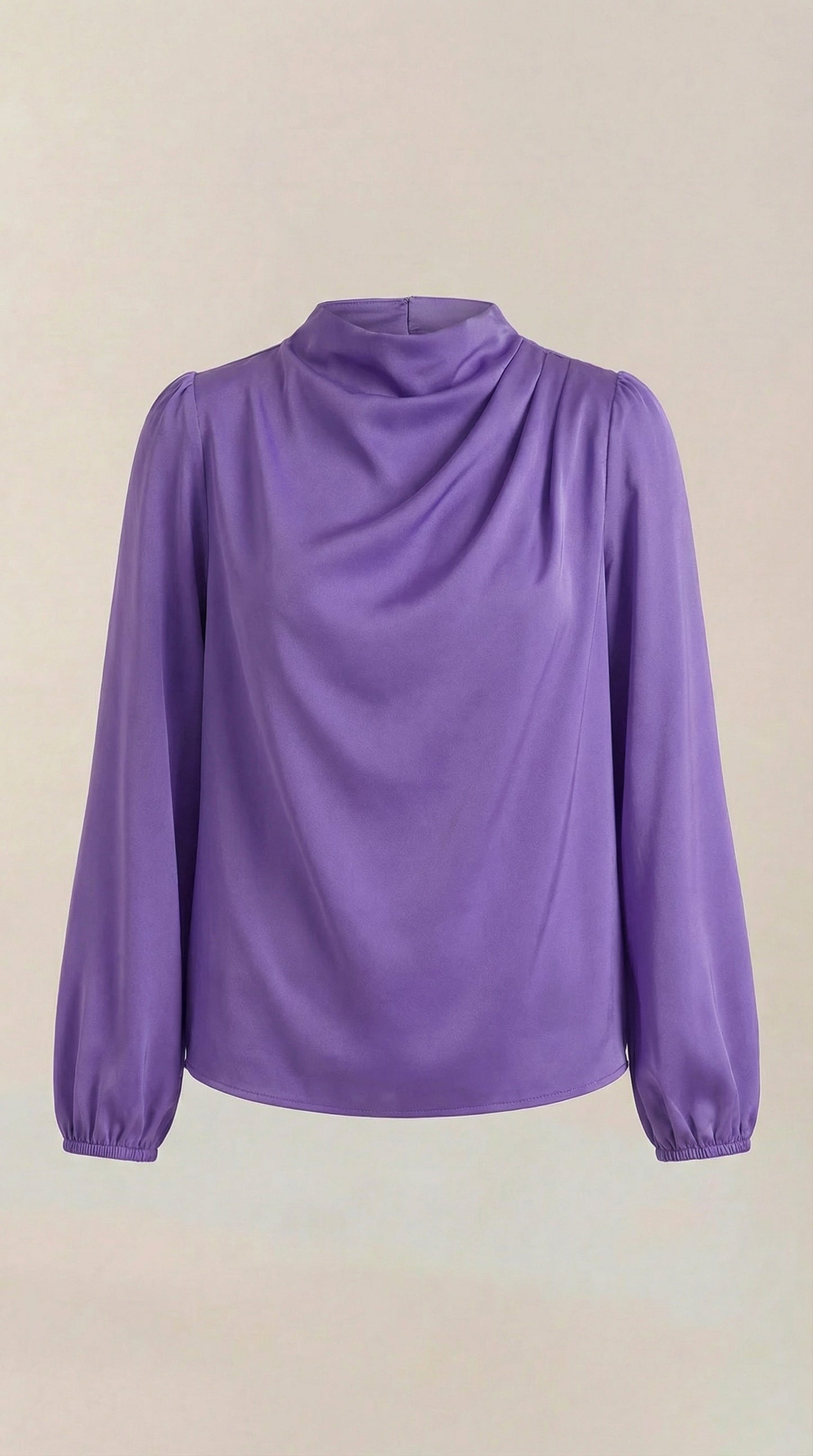 Blusa Marcia de Manga Larga Abullonada