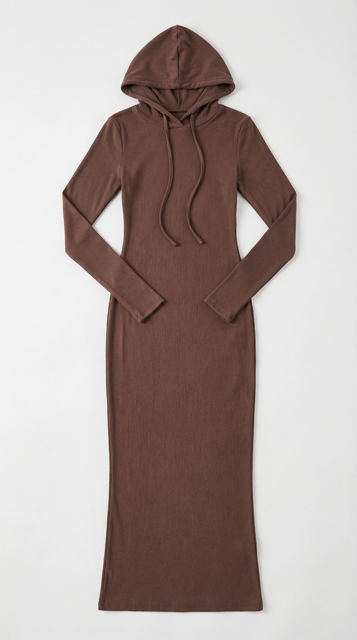Vestido Maxi Marilyn de Jersey con Capucha