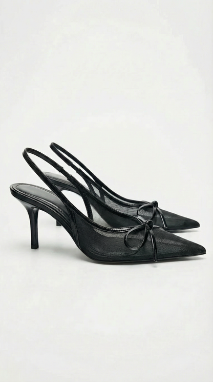 Zapatos Slingback Michelle de Tul